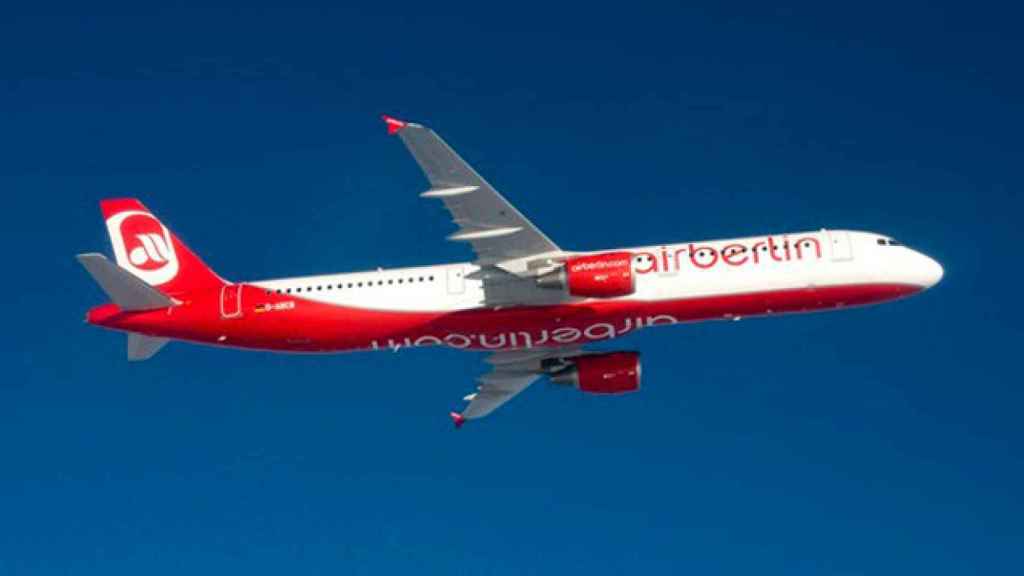 Un avión de Air Berlin en pleno vuelo / CG