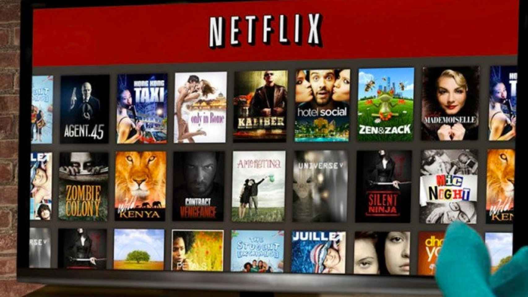 Diversos contenidos de Netflix