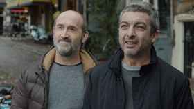 Javier Cámara y Ricardo Darín en una escena de 'Truman', dirigida por Cesc Gay, favorita en los Premios Gaudí