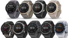 Los nuevos relojes de Garmin con carga solar / GARMIN