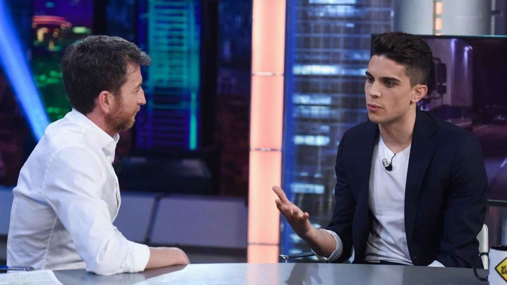 Marc Bartra acudió a 'El Hormiguero' a explicar el atentado que sufrió en Dortmund