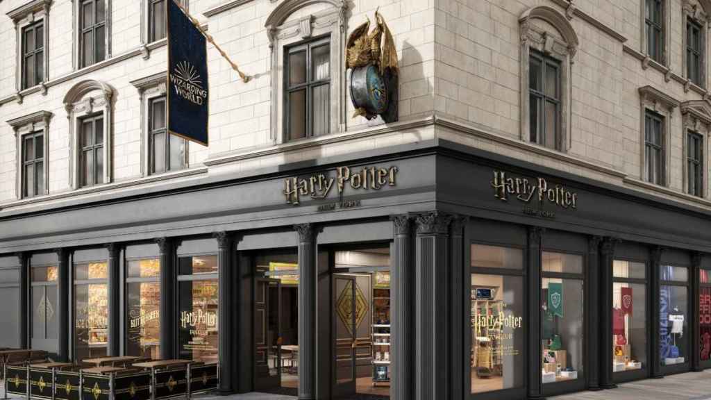 Recreación de la tienda de Harry Potter en Nueva York / WIZARDING WORLD-WARNER BROS PICTURES