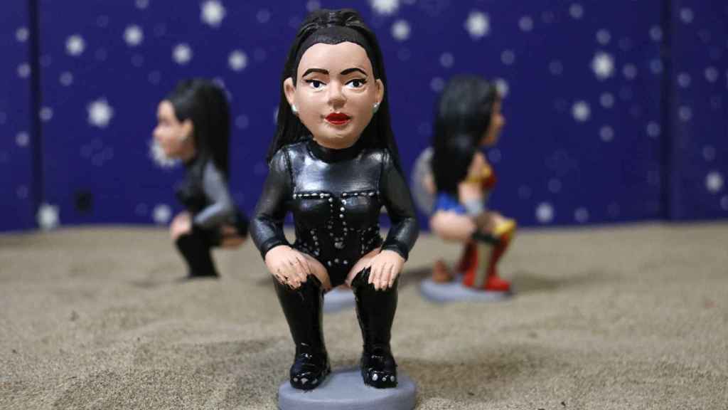 Imagen del 'caganer' de Rosalía, líder de ventas en Barcelona / CAGANER.COM