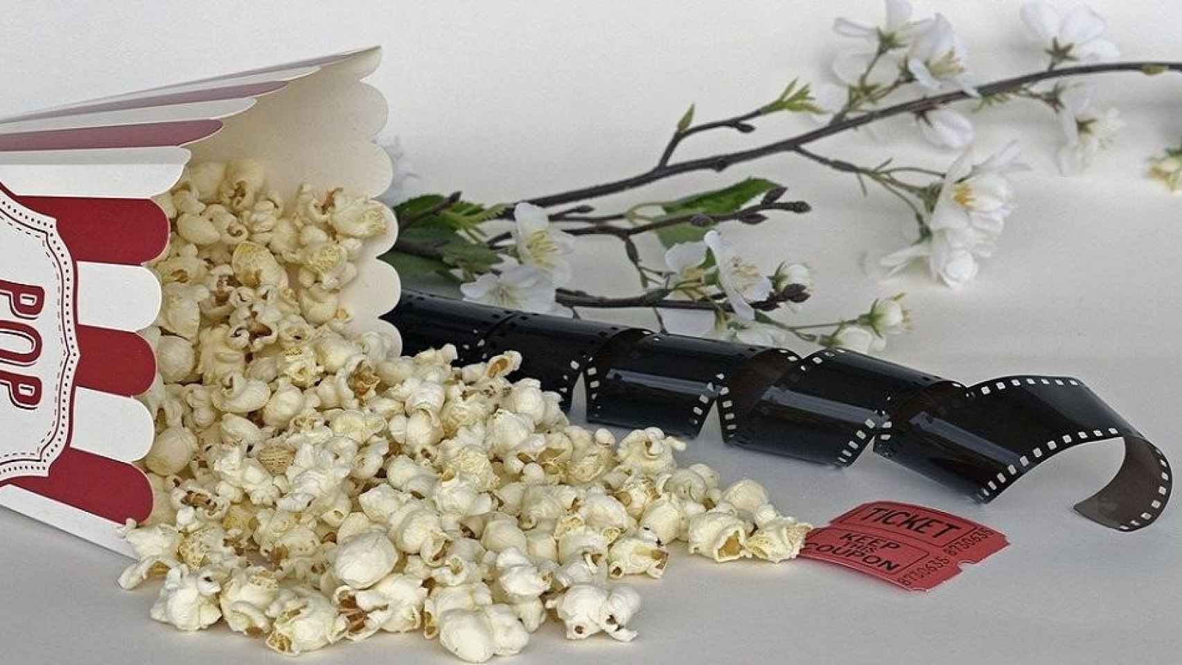 Palomitas, el compañero ideal para ver películas / Annca EN PIXABAY