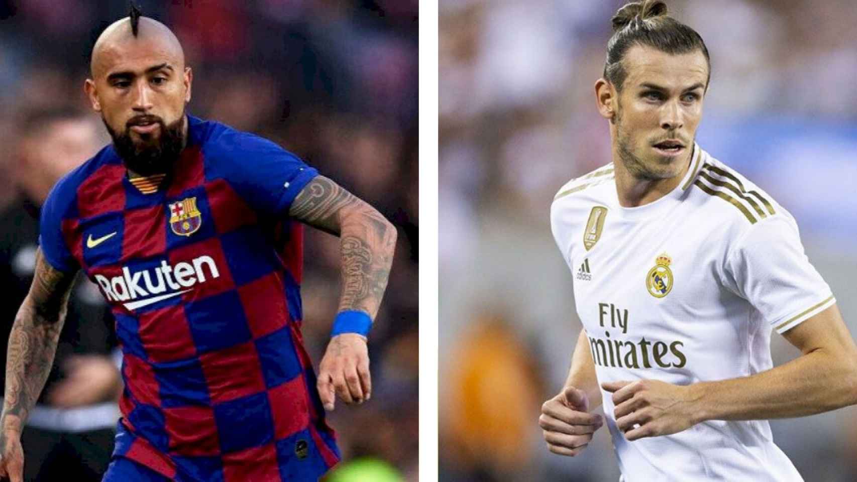 Arturo Vidal y Gareth Bale, en un montaje | Culemanía