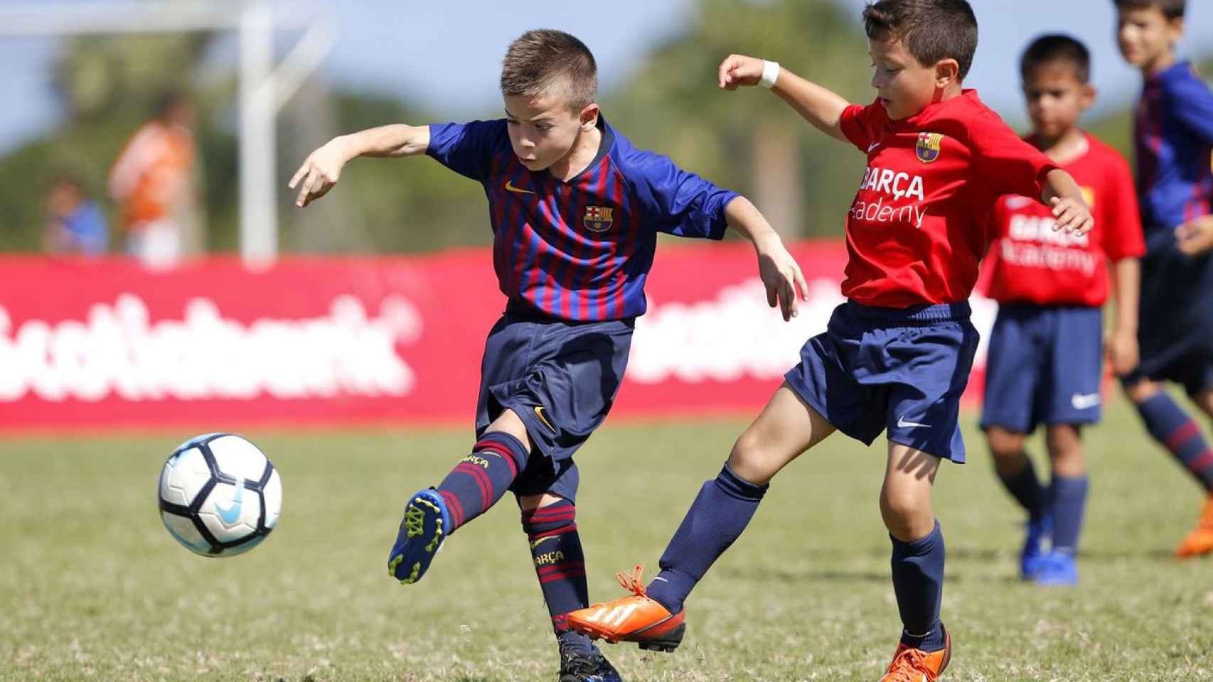 Imagen de archivo de una Barça Academy FCB