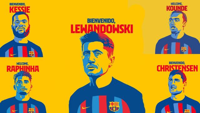 Kessie, Christensen, Raphinha, Lewandowski y Koundé, los nuevos fichajes del Barça de Laporta / CULEMANIA