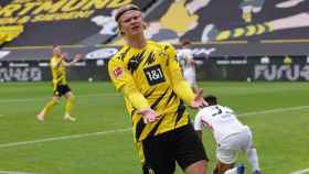 Haaland, en un partido con el Borussia | EFE