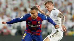 Arthur Melo en el clásico / EFE