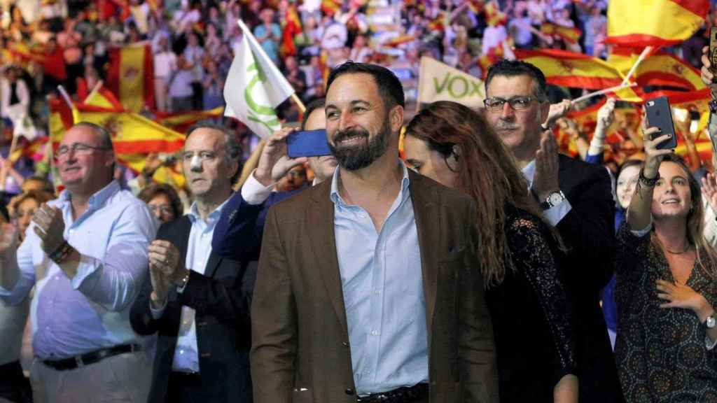 Santiago Abascal, en un acto de Vox / EFE