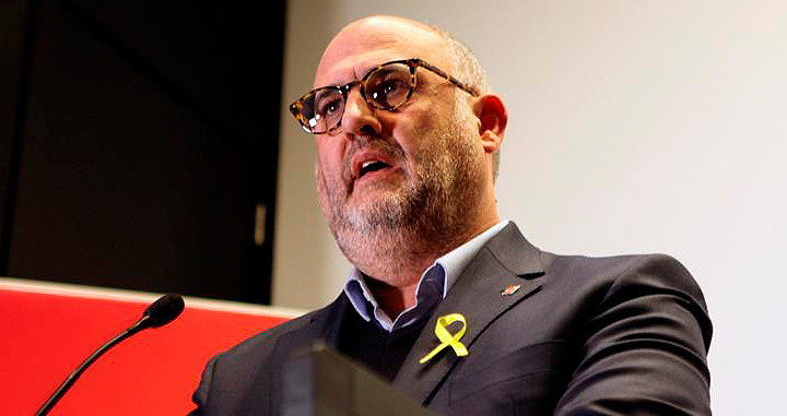 El portavoz adjunto de Junts per Catalunya, Eduard Pujol / CG