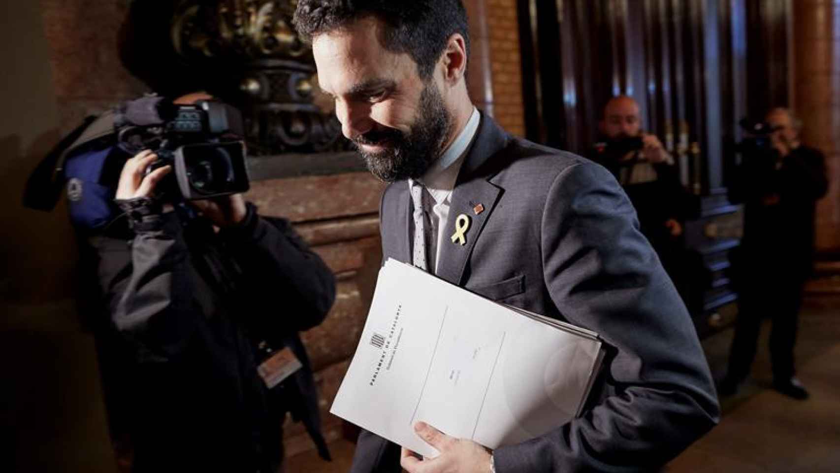 El presidente del Parlament, Roger Torrent / EFE