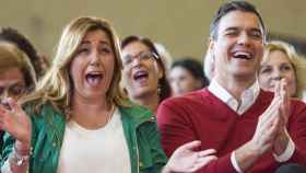 Susana Díaz y Pedro Sánchez / EFE