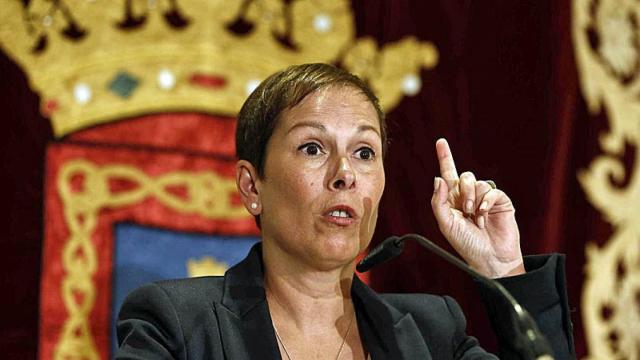 La presidenta del Gobierno de Navarra, Uxue Barkos