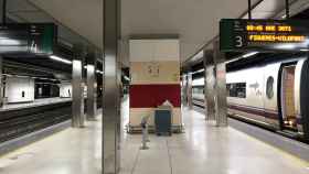 Un AVE en la estación de Sants, en Barcelona / EUROPA PRESS