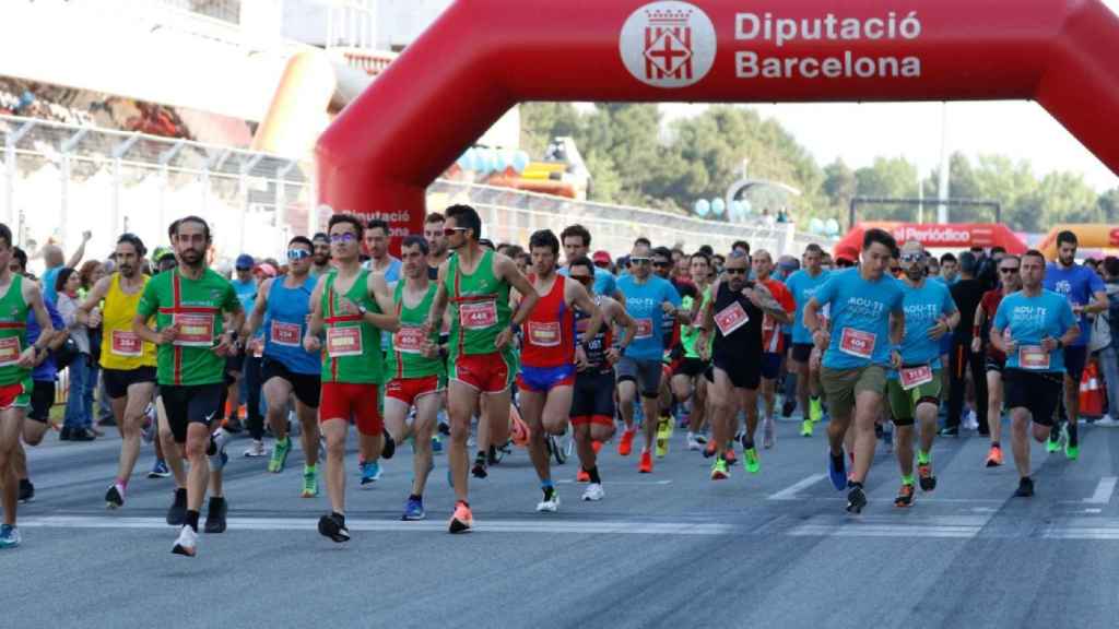 La carrera solidaria 'Muévete por la Esclerosis Múltiple' en Barcelona / EP