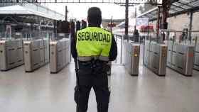 Imagen de un vigilante de seguridad de Renfe / CG