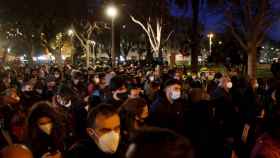 La manifestación de este sábado en Barcelona / EFE