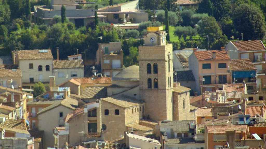 Vista de Santa Coloma de Farners, en la comarca catalana de La Selva / Josep Maria Viñolas Esteva (WIKIMEDIA COMMONS)