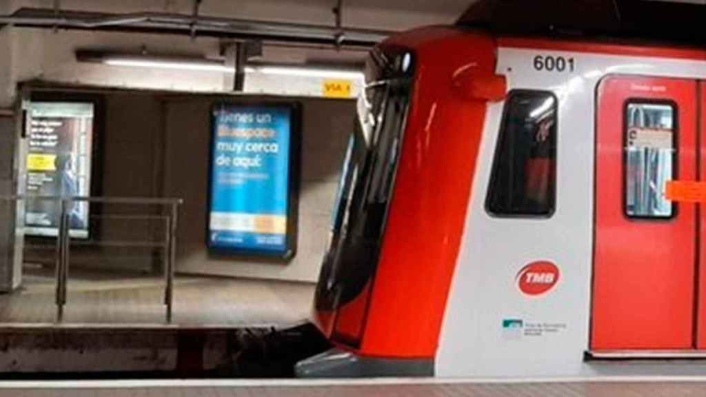 Una estación de metro de Barcelona / EP