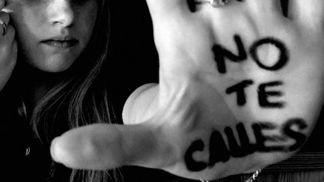 Imagen de una campaña contra la violencia de género