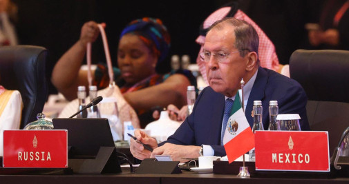 El ministro de Exteriores rusos, Serguéi Lavrov / GOBIERNO RUSO