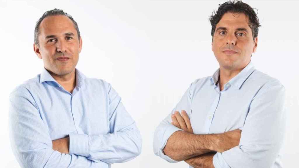 Óscar Gómez y Roger Fernández, directivos de Solarprofit / EP