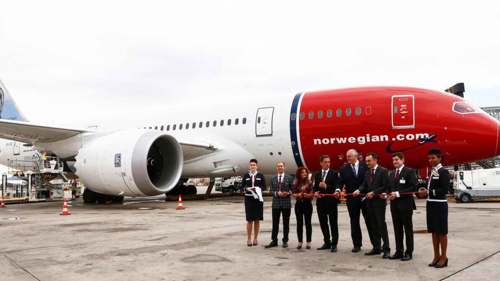 Estrena de una de las rutas de largo radio de Norwegian Air Shuttle desde Barcelona / EFE