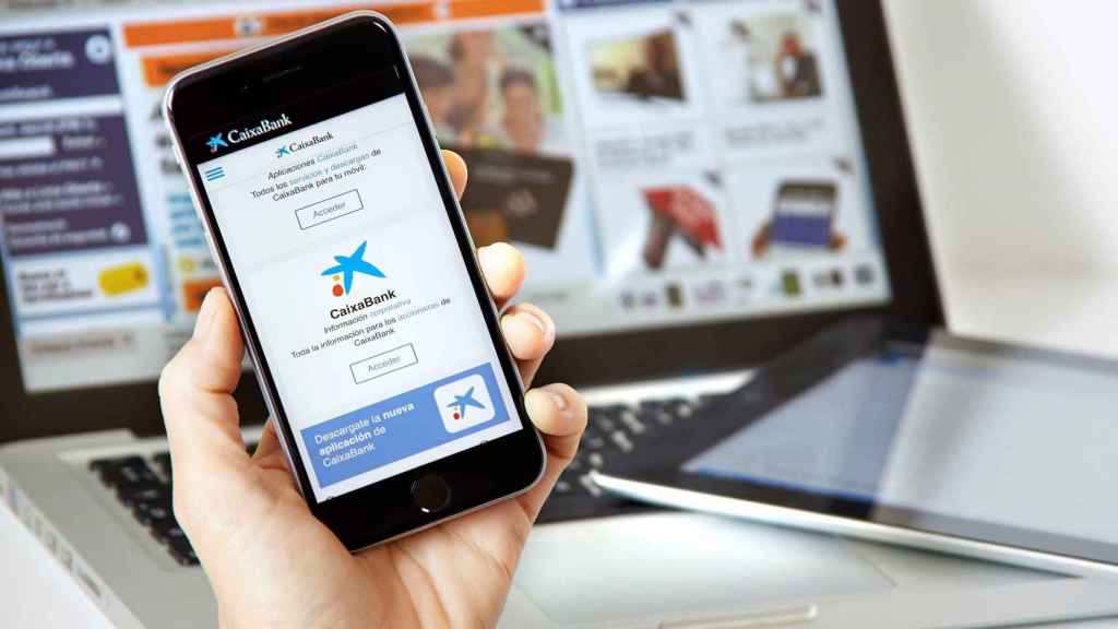 Imagen de la app de la cuenta de Caixabank / EP