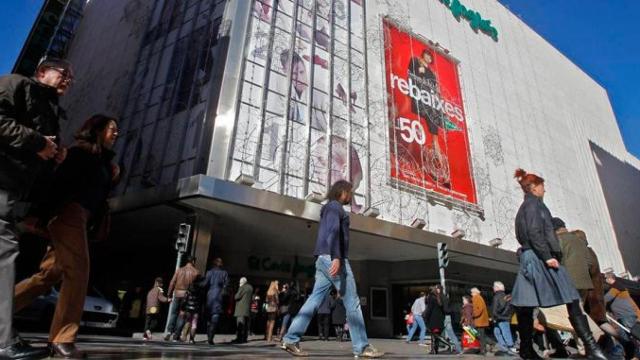 Imagen de un gran almacén de El Corte Inglés en España / EFE