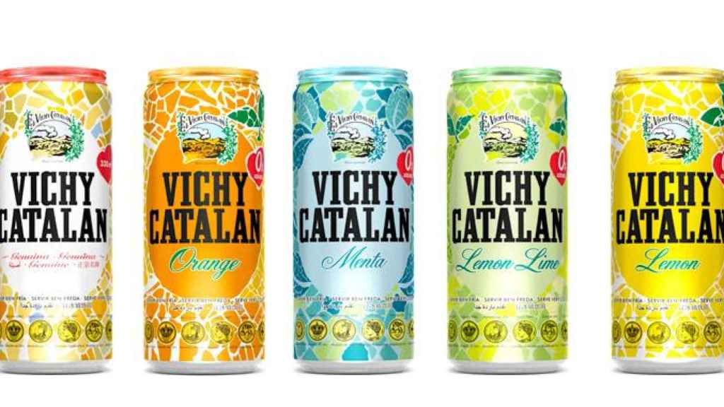 Parte de las nuevas referencias que ha lanzado al mercado Vichy Catalán para recuperar el mercado que perdió durante la crisis / VICHY