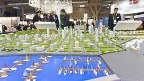 Uno de los estands de la Smart City Expo de 2014 en Barcelona