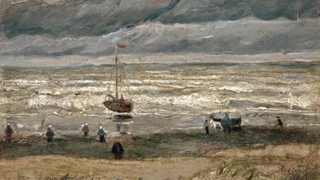 El cuadro de Van Gogh 'Vista del mar desde Scheveningen' (1885), recuperado tras 14 años en Italia / MUSEO VAN GOGH