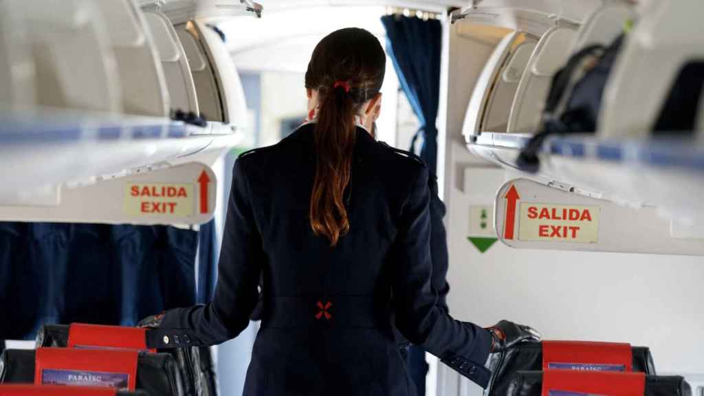 Interior de un avión / EP