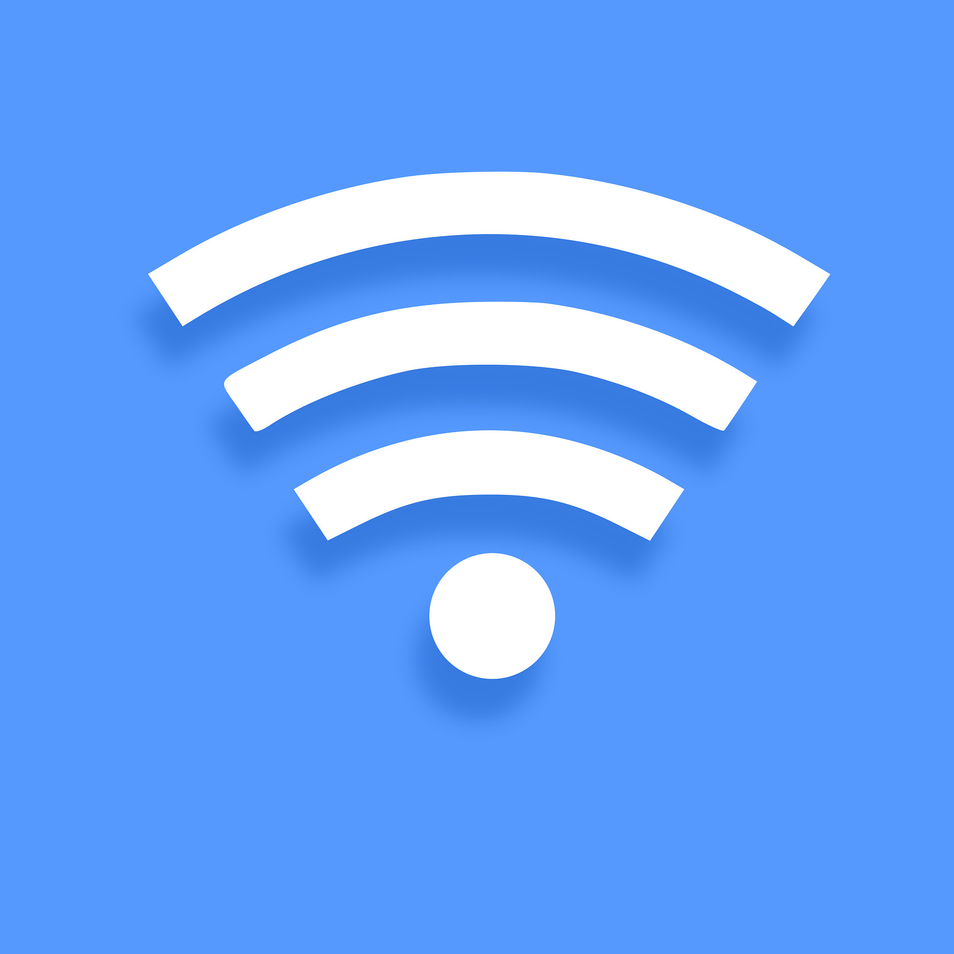 Logo de la conexión WiFi a Internet / PIXABAY