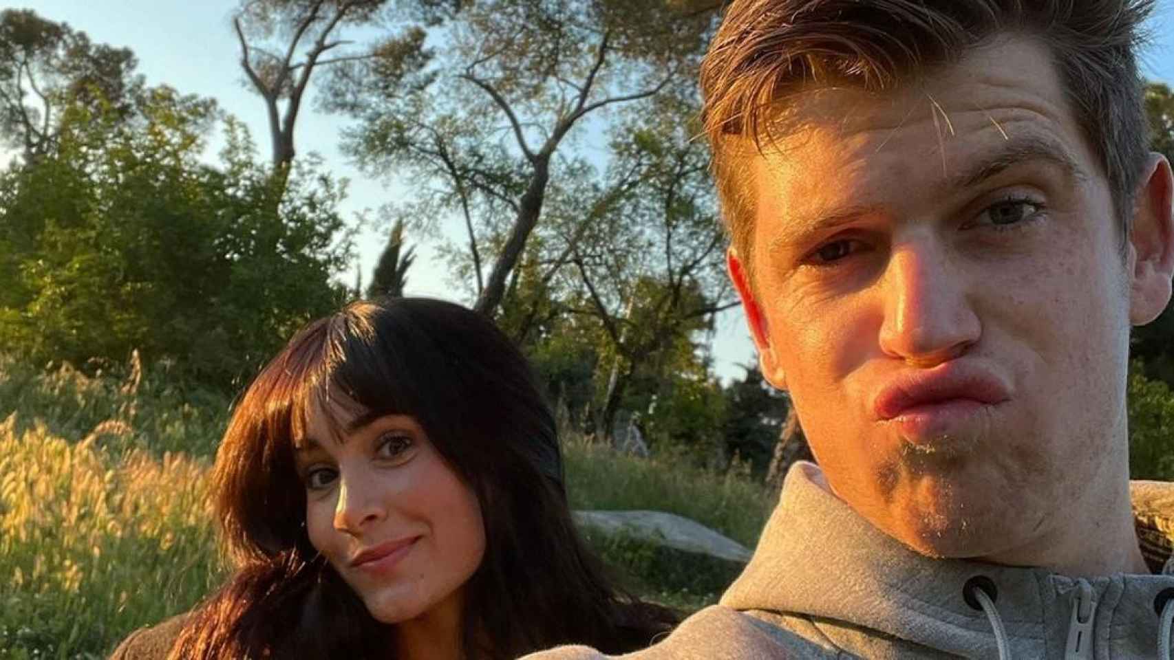 Aitana Ocaña y Miguel Bernardeau /INSTAGRAM