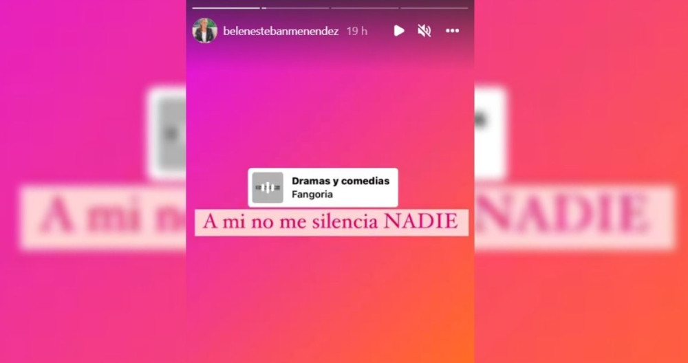 Historia de Belén Esteban en Instagram / @belenestebanmenendez