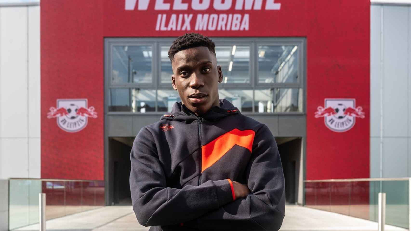 Presentación de Ilaix Moriba con el Leipzig / RB Leipzig