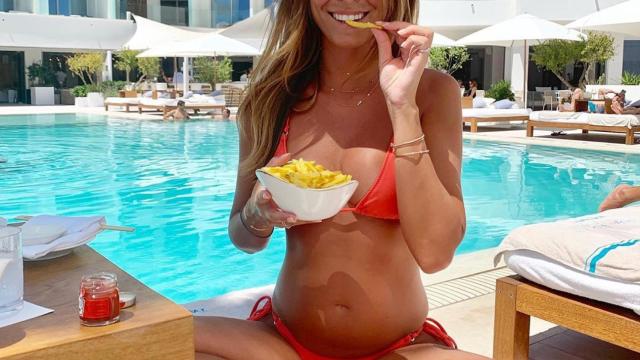 Coral Simanovich de vacaciones