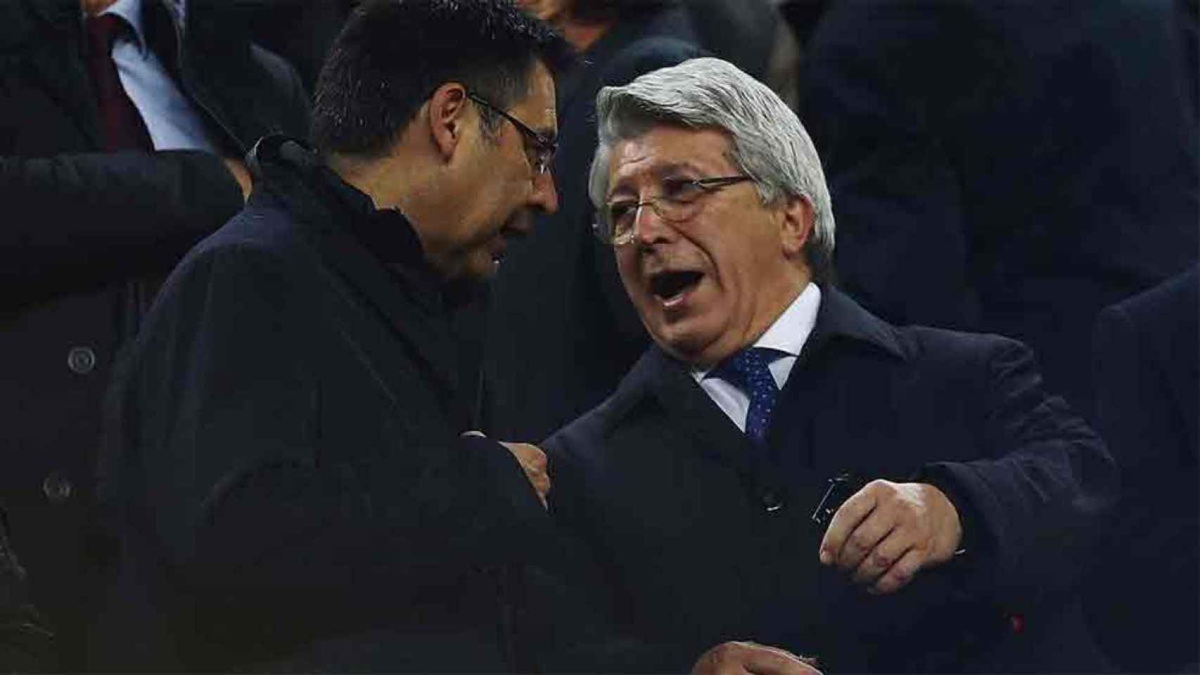 Bartomeu y Cerezo en una imagen de archivo / EFE