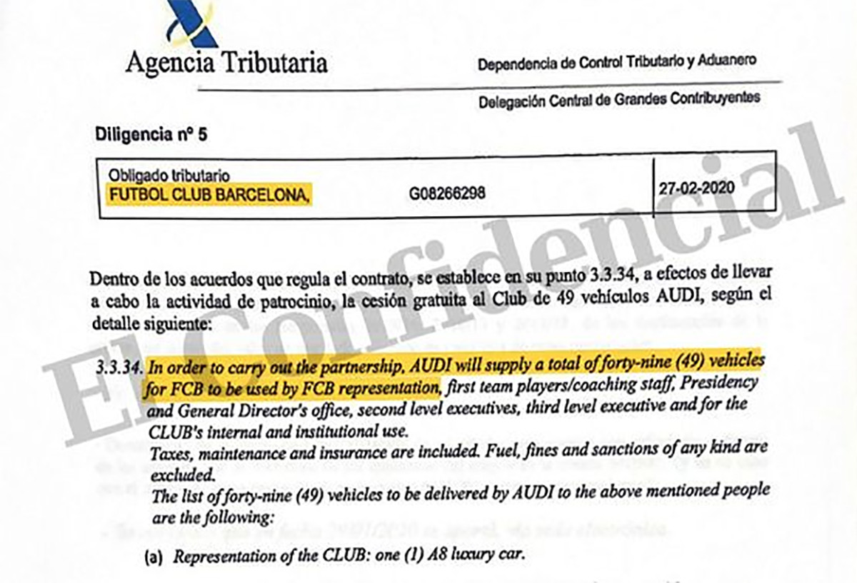 Uno de los documentos a los que ha tenido acceso El Confidencial / EC