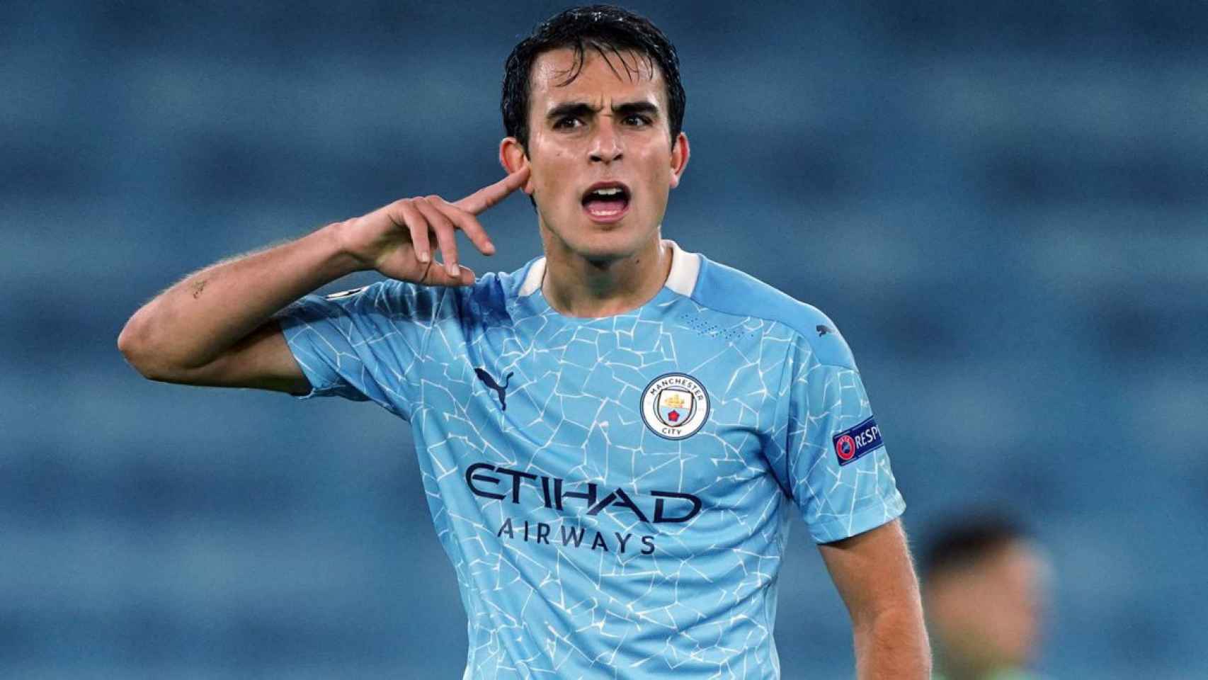 Éric García, en un partido con el City | EFE