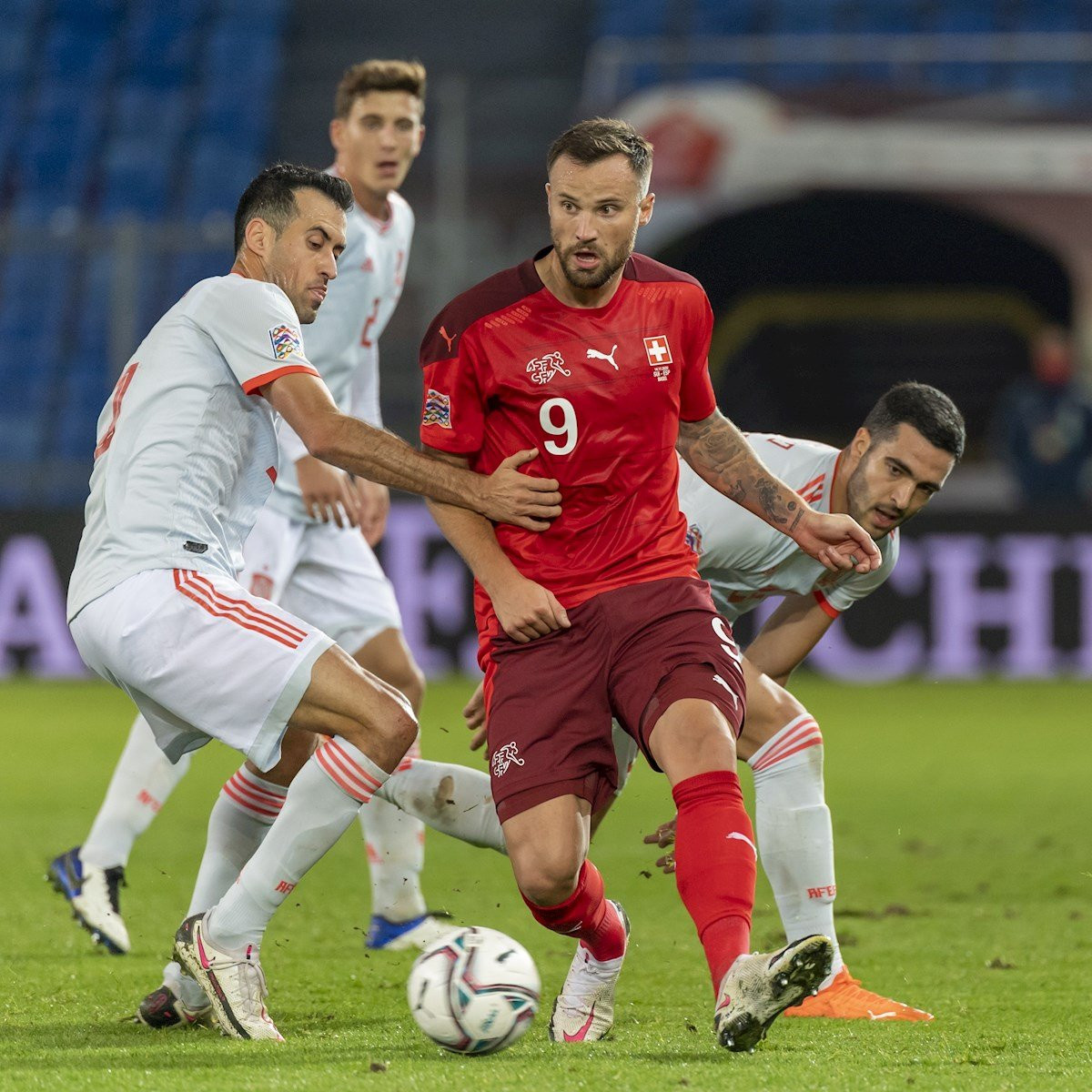 Busquets contra Suiza / EFE