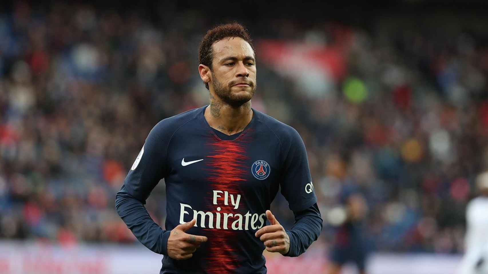 Neymar Júnior en un partido con el PSG /EFE