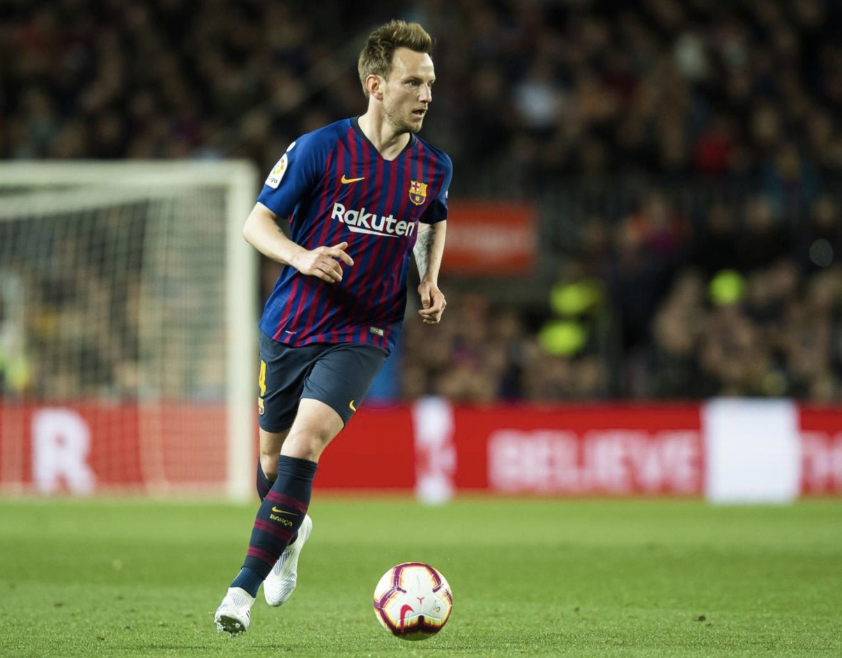 Una foto de Ivan Rakitic durante un partido del Barça / FCB