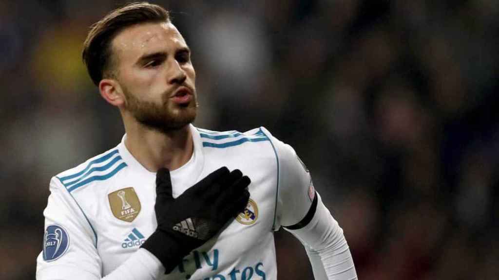 Borja Mayoral celebra un gol del Real Madrid / EFE