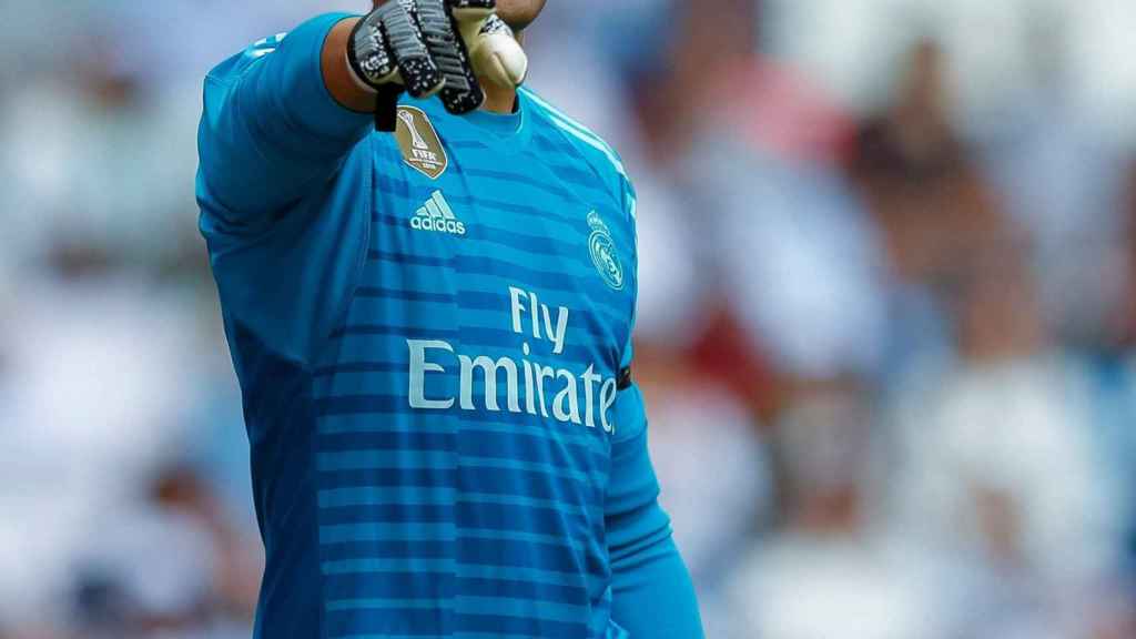 Keylor Navas en su último partido con el Real Madrid / EFE