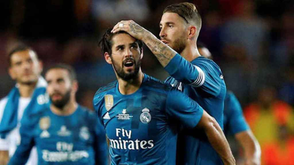 Isco y Sergio Ramos en una foto de archivo / EFE