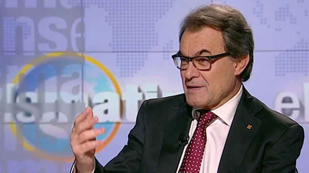 Artur Mas en 'Els Matins de TV3' el pasado 11 de julio, donde exhibió una imagen más juvenil de lo habitual.