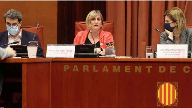 Alba Vergès (ERC), presidenta en funciones del Parlament / PARLAMENT